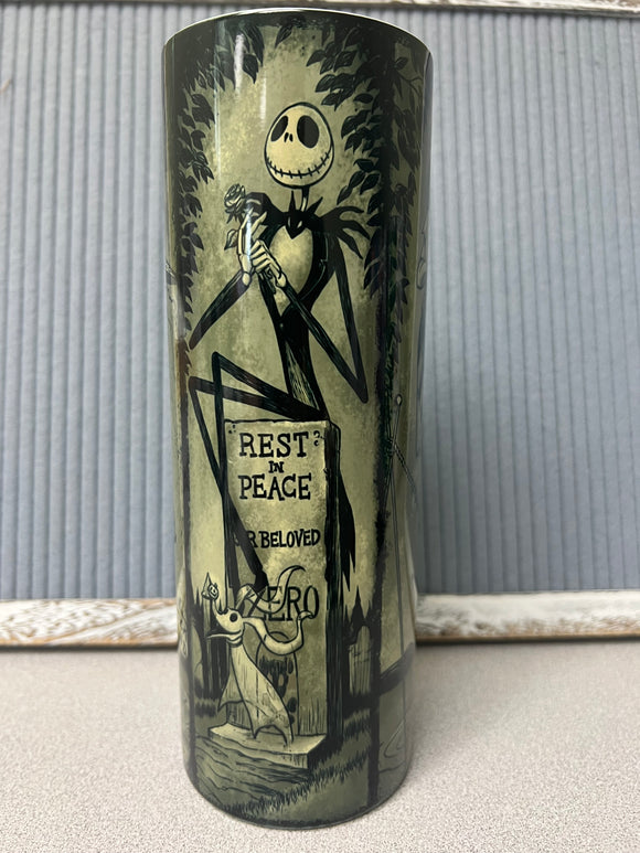 Sepia Nightmare before christmas - 20oz stainless steel Tumbler