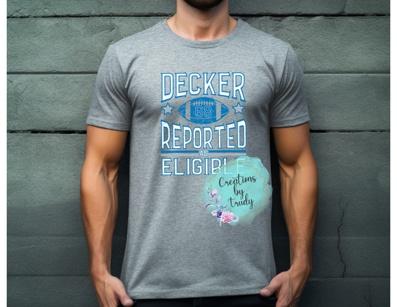 Decker reported T SHIRT