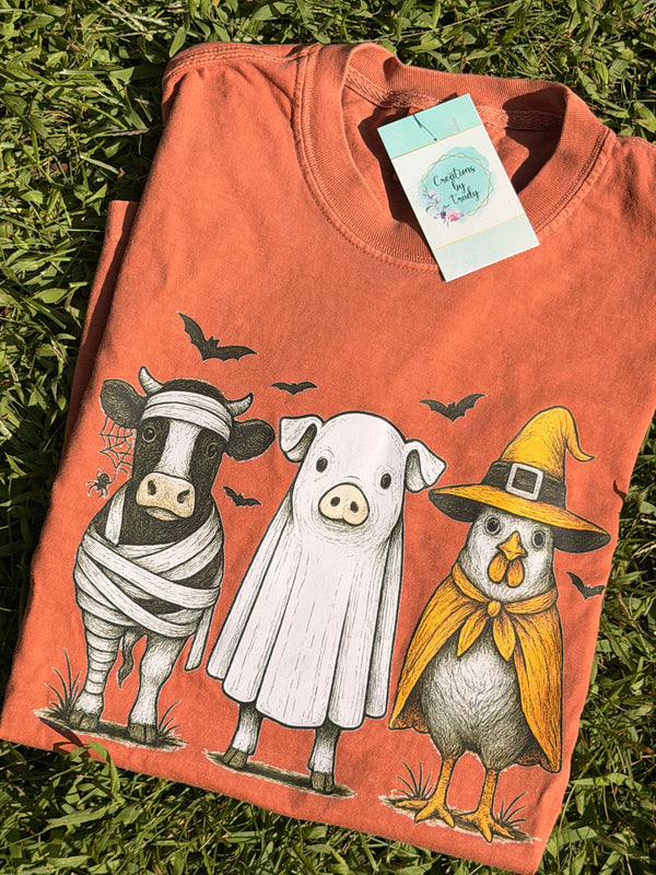 Halloween Farm animals