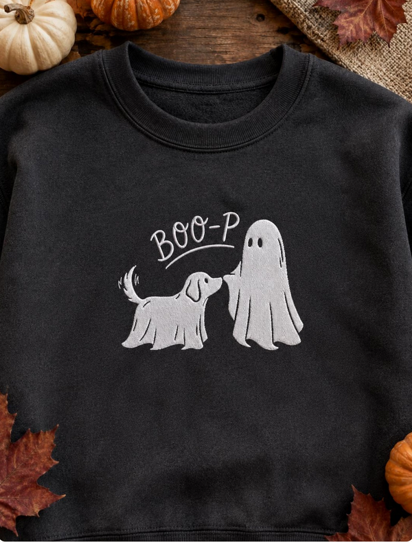Boop embroidered sweatshirt