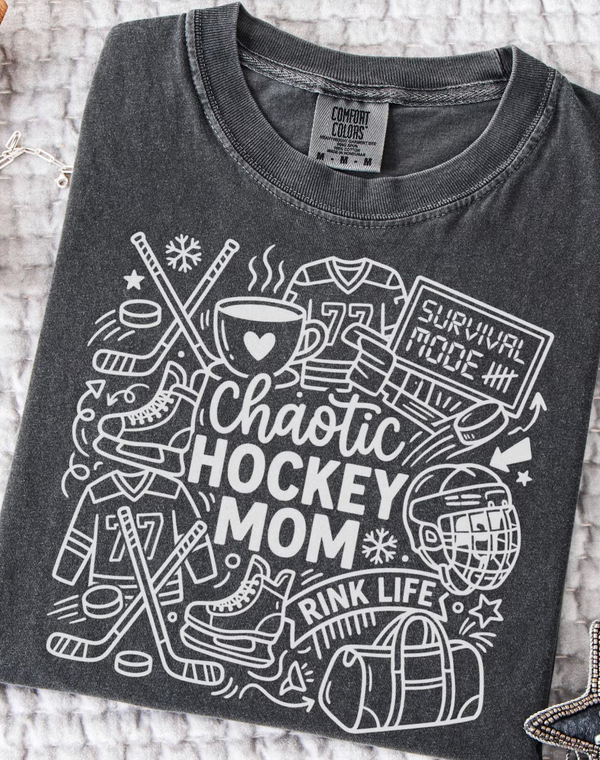 Hockey mom tee