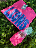 Faux Glitter Football sweatshirt