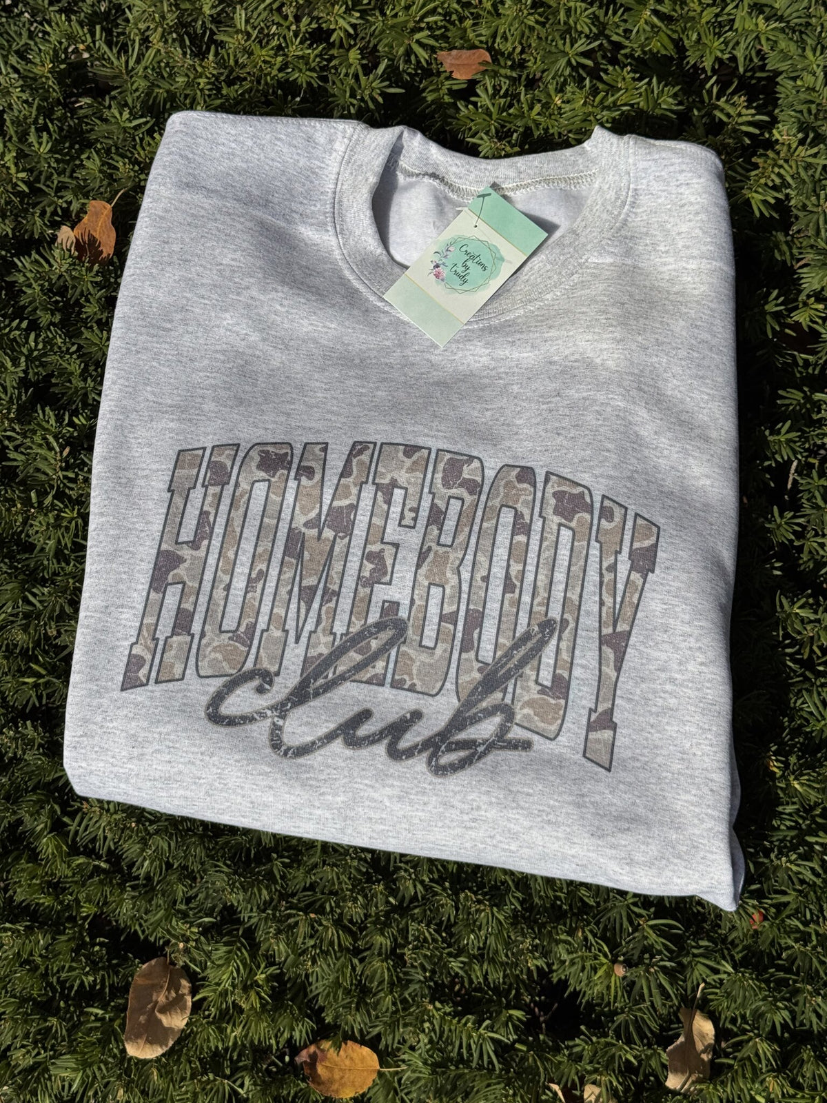 Homebody Club sweatshirt