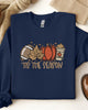 Fall, Tis the season- Embroidered Sweatshirt