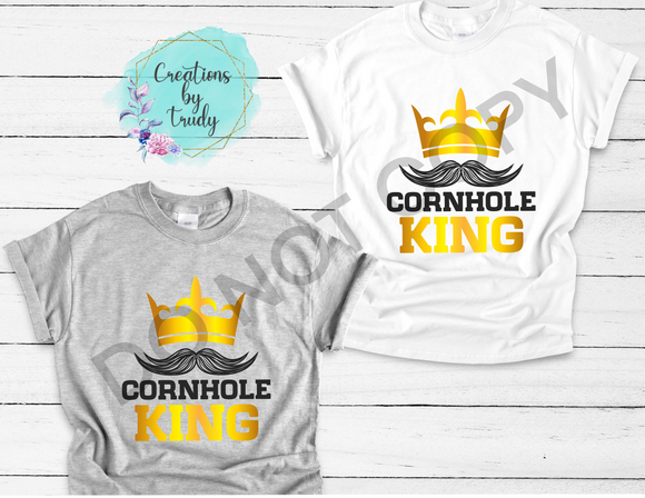 Cornhole king T-SHIRT