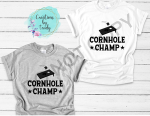 Cornhole champ T-SHIRT