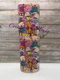 Nostalgic tv show cartoon tumbler