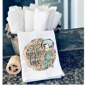 Hand Towel- Nurse Life