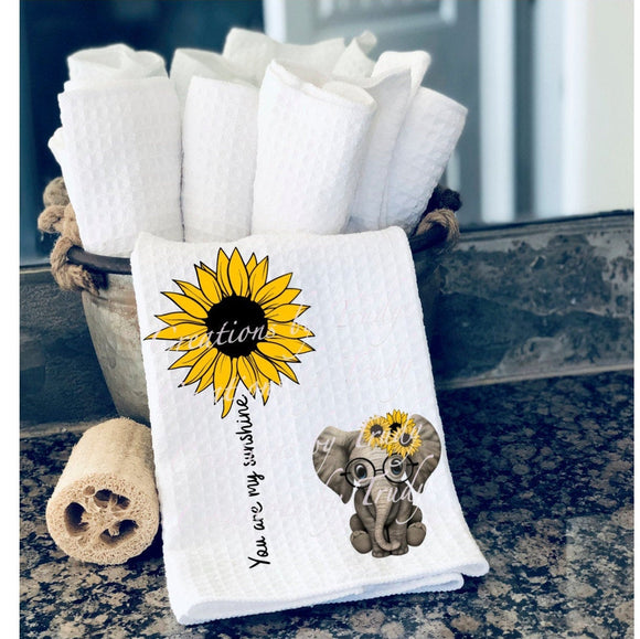 Hand Towel- You are my sunshine