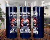 Veteran Tumbler- I once took a solemn oath to defend the constitution against all enemies foreign and domestic.