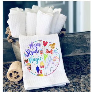 Hand Towel- Main street magic