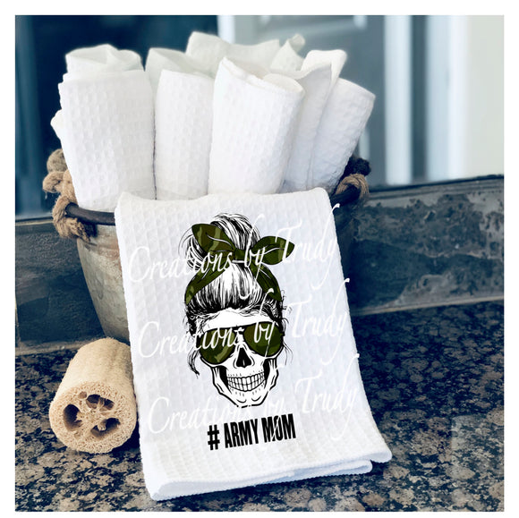 Hand Towel- Army mom