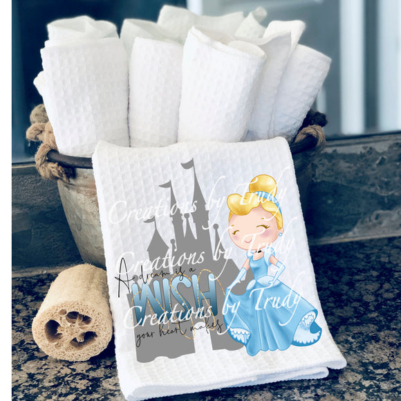 Hand Towel- A dream is a wish your heart makes