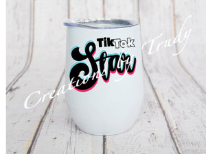 Tumbler/ Cup- Social media platform Star