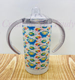 Popular children’s tv show- 12oz stainless steel sippy cup Tumbler