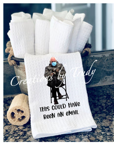 Hand Towel- This could have been an email