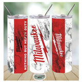 Name Brand dirty- 20oz stainless steel sublimated Tumbler