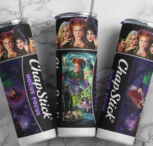 Chapstick hocus pocus witches-stainless steel Tumbler