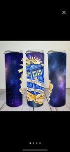 Doctor who- 20oz stainless steel sublimated Tumbler