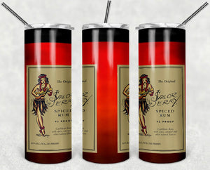 Sailor Jerry spiced rum- 20oz stainless steel Tumbler