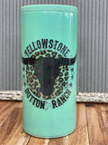 Yellowstone 12oz stainless steel can koozie