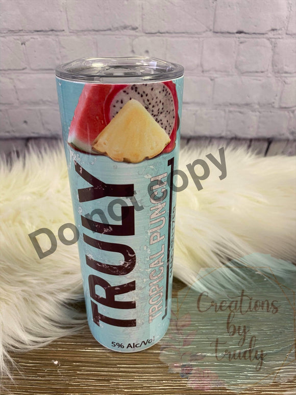 Truly tropical punch- 20oz stainless steel sublimated Tumbler