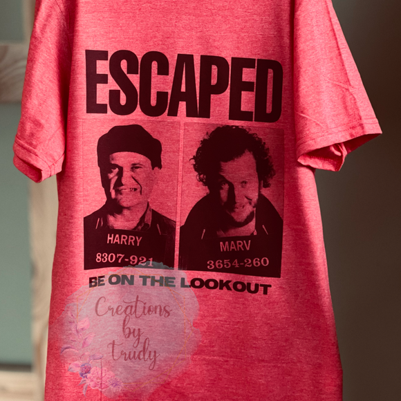 Escaped convicts from Home Alone, Harry and Marv- TSHIRT