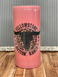 Yellowstone 12oz stainless steel can koozie