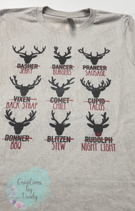 Reindeer meat hunter shirt- TSHIRT