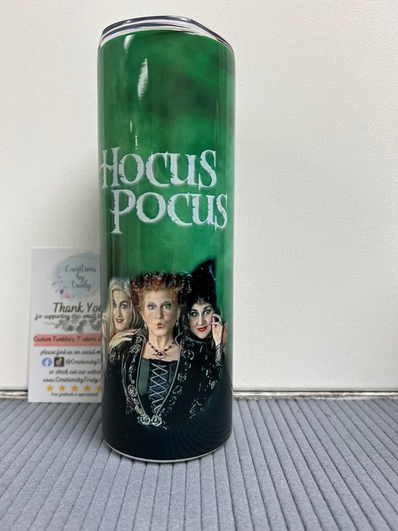 Hocus Pocus book- 20oz stainless steel Tumbler