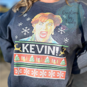 KEVIN! Home Alone- crewneck sweatshirt