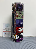 The nightmare before Christmas movie collage- 20oz stainless steel Tumbler