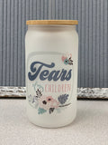 Tears of my children- can style glass drinkware